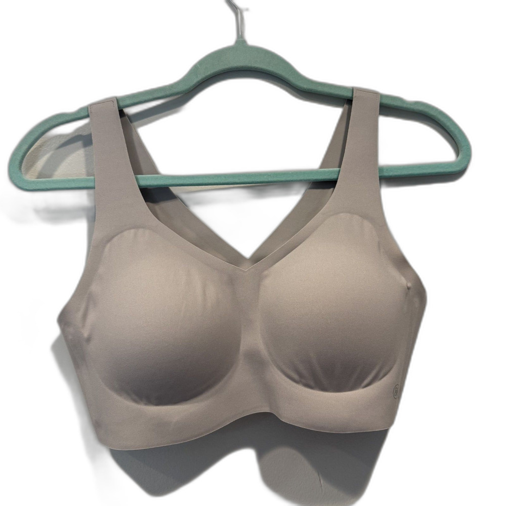 Honeylove Bra Wireless V Neck Padded Seamless Comfort Women sz Medium 36B/C
